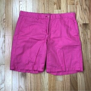 GAP boyfriend roll up shorts pink